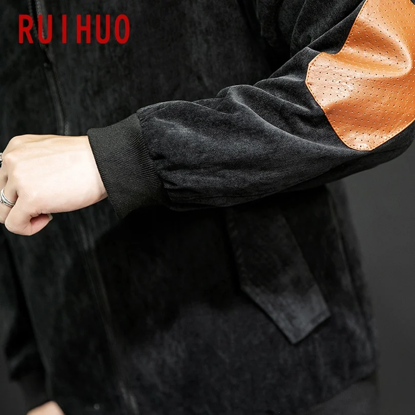 RUIHUO Corduroy Mens Jacket Coat Streetwear Corduroy Jacket Men Clothing Korean Style Mens Jackets M-5XL 2021 New Arrival
RUIHUO Corduroy Mens Jacket Coat Streetwear Corduroy Jacket Men Clothing Korean Style Mens Jackets M-5XL 2021 New Arrival