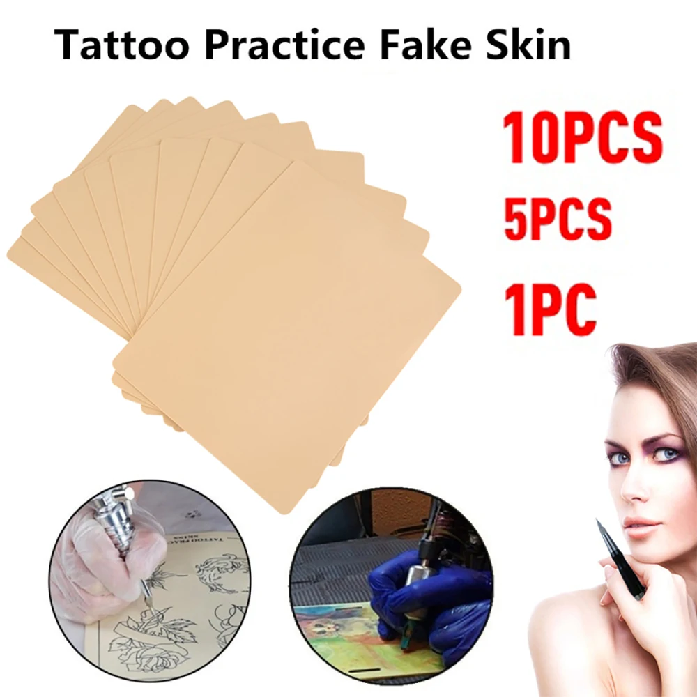 1/5/10Pcs Permanent Tattoo Practice Skin Makeup Eyebrow Lips Blank Sheet Needle Machine Supply Kit Tattoo Training Tool
1/5/10Pcs Permanent Tattoo Practice Skin Makeup Eyebrow Lips Blank Sheet Needle Machine Supply Kit Tattoo Training Tool