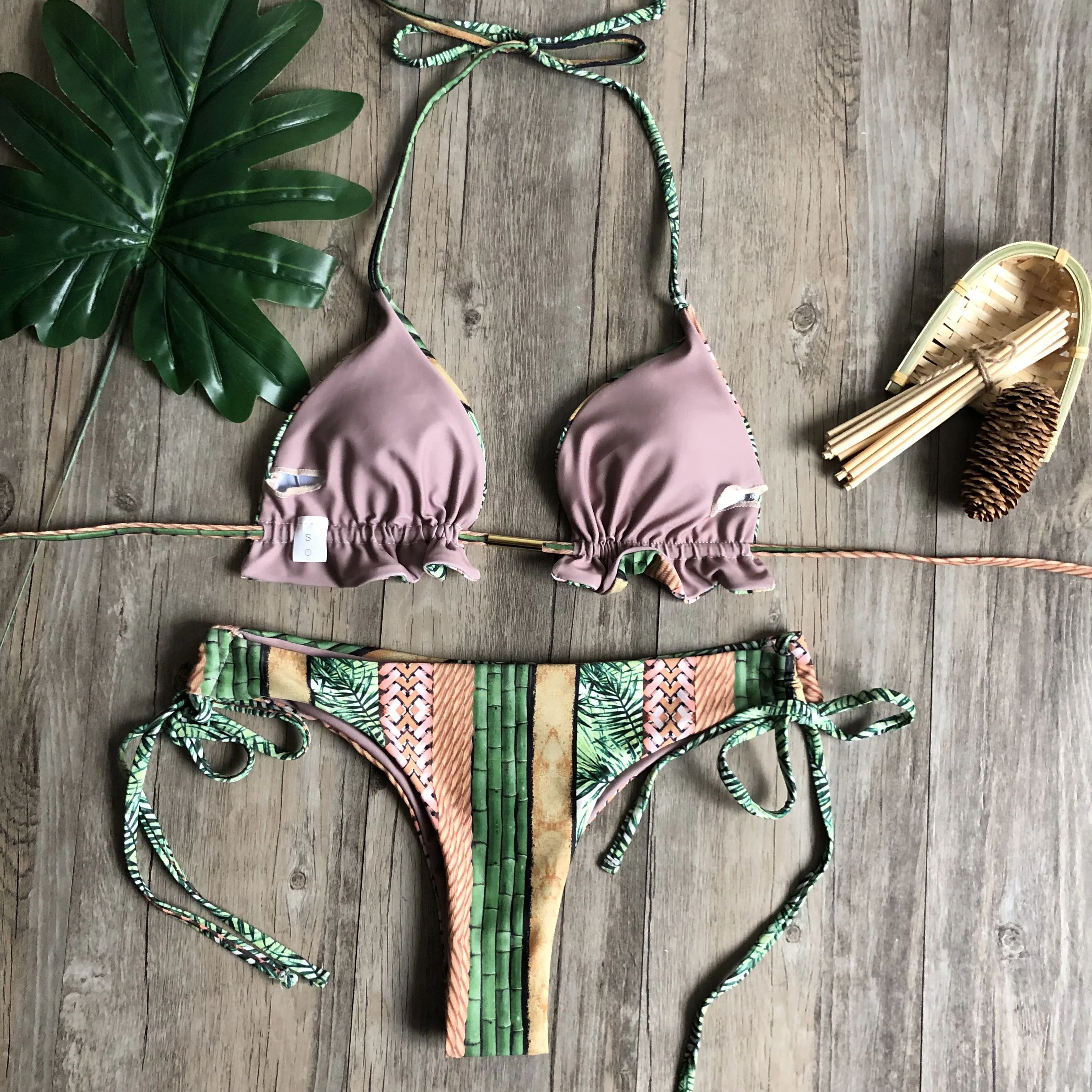 Бикини 2020 сексуальная одежда для плавания женский купальный костюм пуш ап бикини