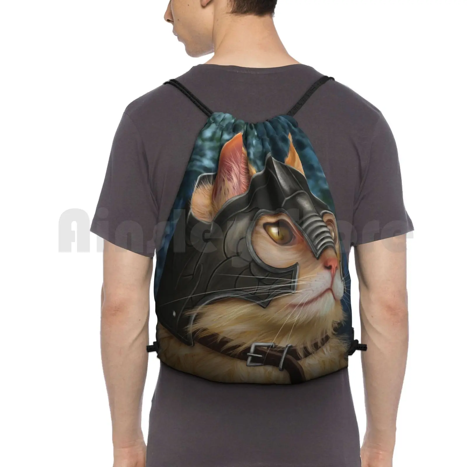 Cat Backpack Drawstring Bags Gym Bag Waterproof Cool Battle Cats Vintage Historical Costume Fantasy Kitten Magic Cat In
Cat Backpack Drawstring Bags Gym Bag Waterproof Cool Battle Cats Vintage Historical Costume Fantasy Kitten Magic Cat In
