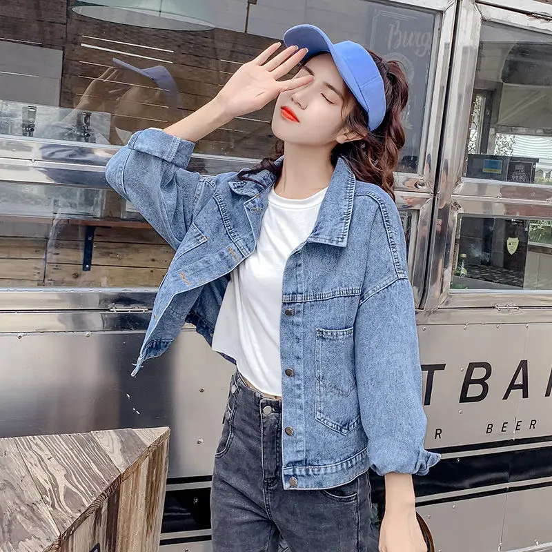Women's Denim Jacket 2021 Spring And Autumn New Wild Coat Female Sequin Embroidery Loose Short Jacket Fashion Women's Clothing
Women's Denim Jacket 2021 Spring And Autumn New Wild Coat Female Sequin Embroidery Loose Short Jacket Fashion Women's Clothing