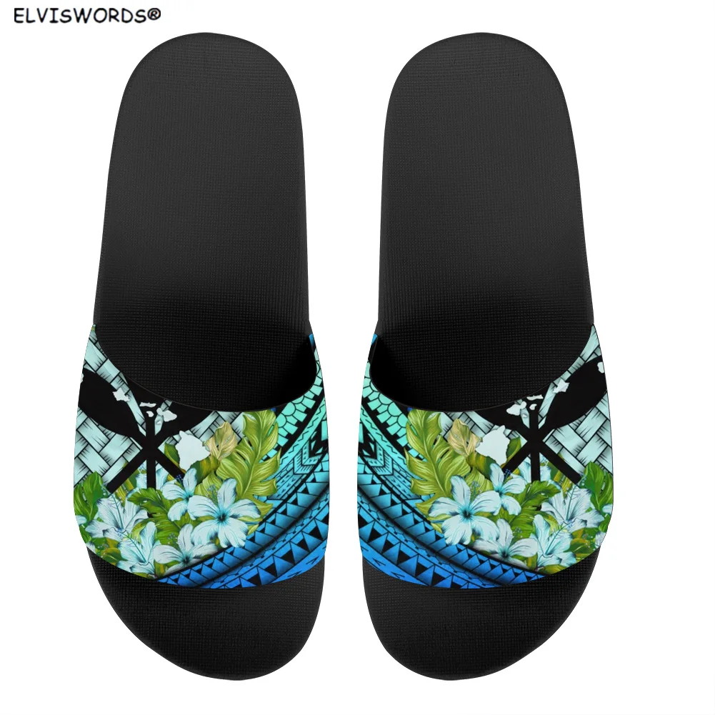 ELVISWORDS Kanaka Maoli Pattern Casual Ladies Summer Slippers Comfortable Women's House Flip Flops Non-slip Woman Slippers Flats
ELVISWORDS Kanaka Maoli Pattern Casual Ladies Summer Slippers Comfortable Women's House Flip Flops Non-slip Woman Slippers Flats