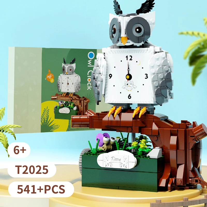 New DIY Clock Music Box Building Blocks Owl Pirate Ship Mushroom House Violin Bricks Collection Toys for Girls Xmas Gifts
New DIY Clock Music Box Building Blocks Owl Pirate Ship Mushroom House Violin Bricks Collection Toys for Girls Xmas Gifts