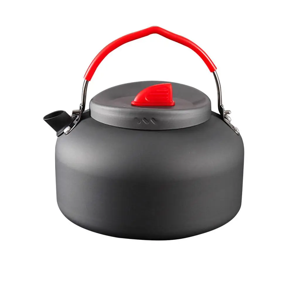 Портативный дорожный чайник из алюминиевого сплава, объем 1,4 л
Портативный дорожный чайник из алюминиевого сплава, объем 1,4 л