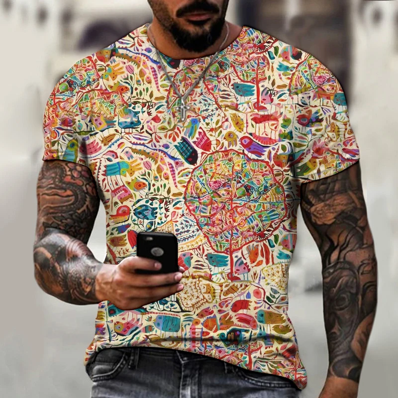 Summer new hip-hop Harajuku street pattern 3d printing T-shirt men's fashion street casual men's O-neck sweatshirt oversized
Summer new hip-hop Harajuku street pattern 3d printing T-shirt men's fashion street casual men's O-neck sweatshirt oversized