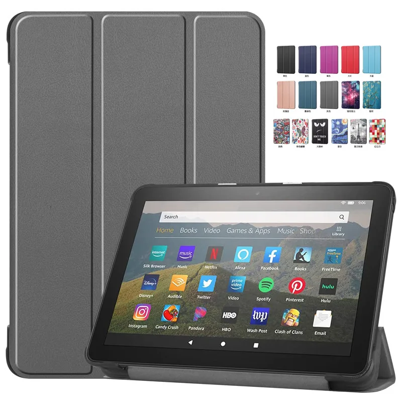 Case for Amazon Kindle Fire HD 8 Plus 2020 Folding Stand Magnetic Tablet Cover for Fire HD 8 Plus 2020 Case Auto Sleep/Wake
Case for Amazon Kindle Fire HD 8 Plus 2020 Folding Stand Magnetic Tablet Cover for Fire HD 8 Plus 2020 Case Auto Sleep/Wake