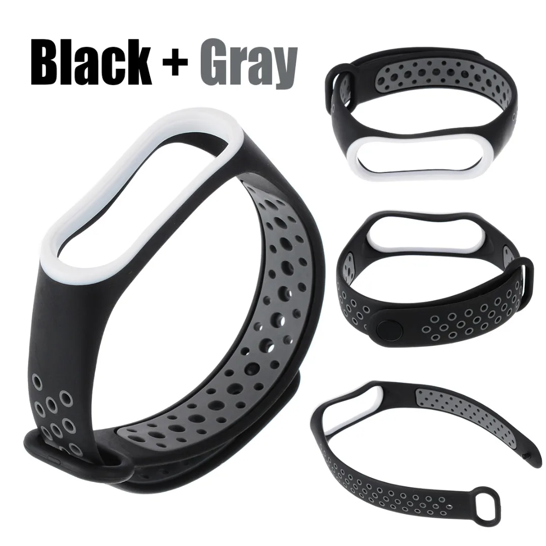 Модный силиконовый сменный мягкий ремешок для Xiaomi Mi Band 3 Двойной Цветной силиконовый браслет наручные часы с ремешком аксессуары
Модный силиконовый сменный мягкий ремешок для Xiaomi Mi Band 3 Двойной Цветной силиконовый браслет наручные часы с ремешком аксессуары