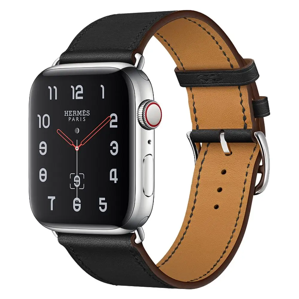 Genuine Leather bands for apple watch 5 4 3 2 1 Stainless Metal Buckle hermes watchbelt 38MM 42MM Bracelet for iwatch 40MM 44MM
Genuine Leather bands for apple watch 5 4 3 2 1 Stainless Metal Buckle hermes watchbelt 38MM 42MM Bracelet for iwatch 40MM 44MM