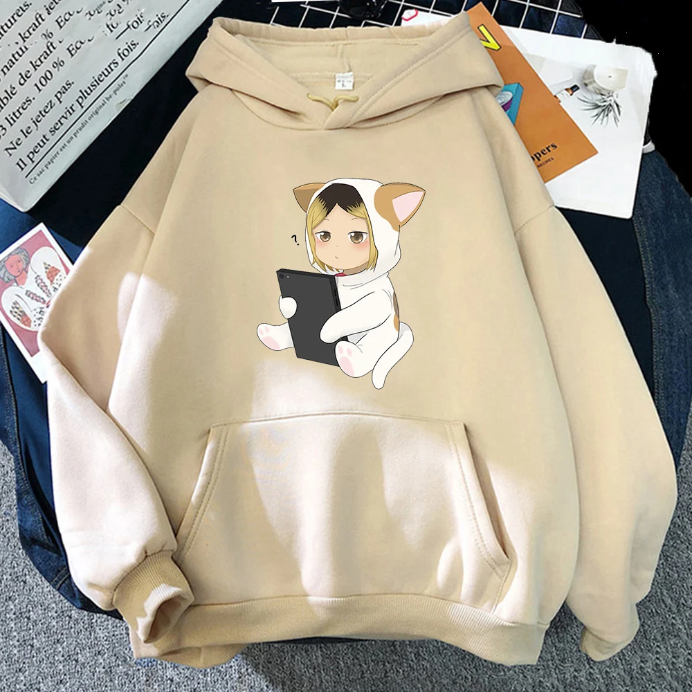 Kenma Kozume Nekoma Hoody Men Tops Women Anime Cartoon Haikyuu Pullovers Hoodie Streetwear Harajuku Male Long Sleeve Sweatshirt
Kenma Kozume Nekoma Hoody Men Tops Women Anime Cartoon Haikyuu Pullovers Hoodie Streetwear Harajuku Male Long Sleeve Sweatshirt