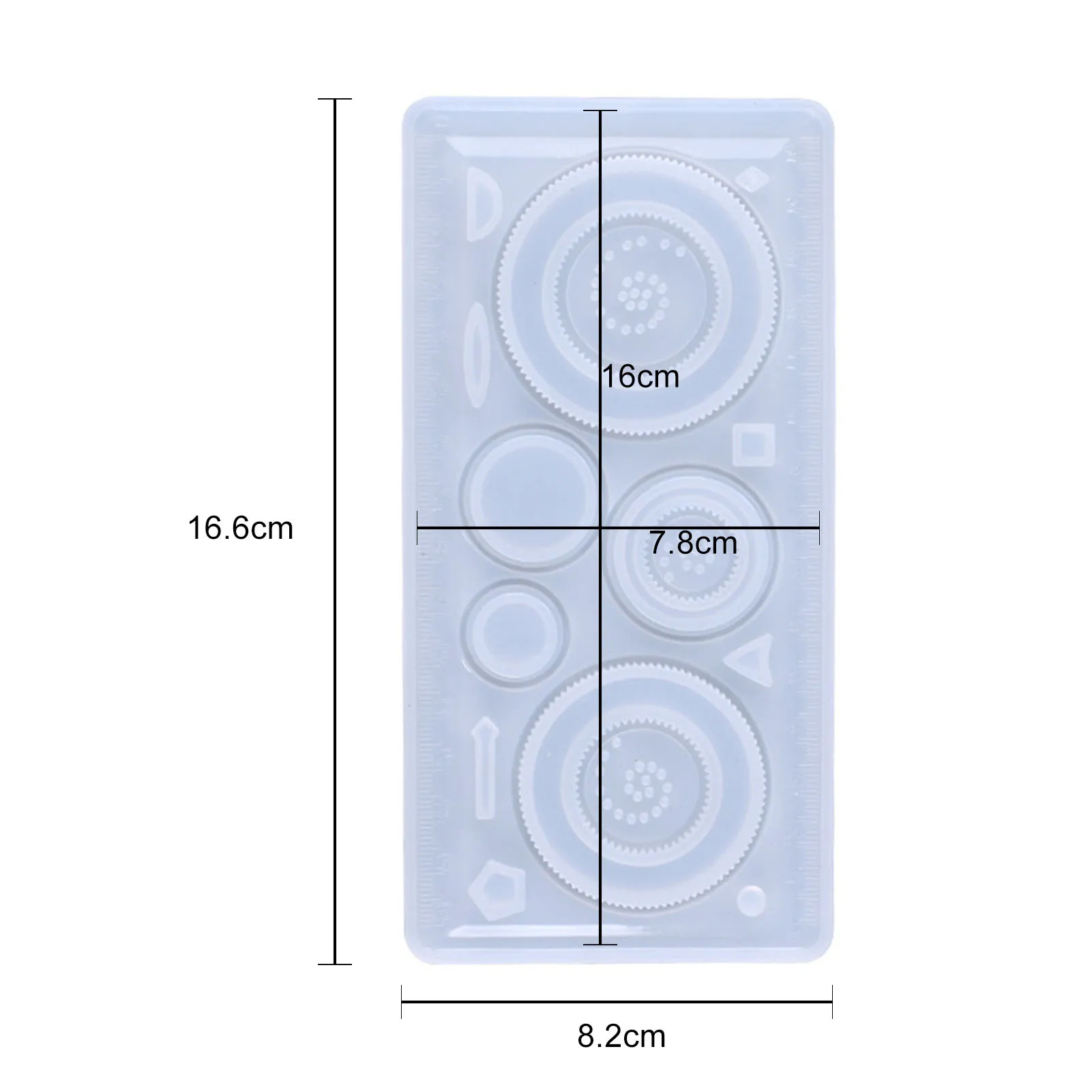 Spirograph Ruler Silicone Mould Geometric Ruler Mold Diy Crystal Epoxy Resin Ruler Crafts Tool
Spirograph Ruler Silicone Mould Geometric Ruler Mold Diy Crystal Epoxy Resin Ruler Crafts Tool