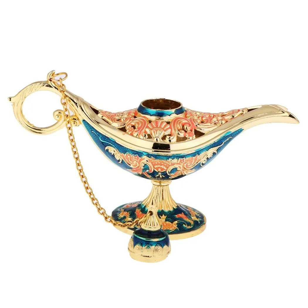 1 Piece Metal Box 12 X 5 X 8 Cm Flower Craved Oil Lamp Panto Arabian Light Genie Lamp Box Party Prop
1 Piece Metal Box 12 X 5 X 8 Cm Flower Craved Oil Lamp Panto Arabian Light Genie Lamp Box Party Prop