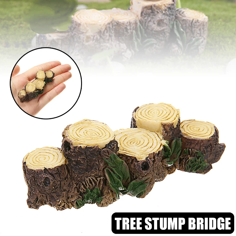 1PC Tree Stump Bridge Garden Ornaments Resin Miniature Mountain Flower Plant Mold Home Decoration Crafts 6.5cm*2.3cm*1.7cm
1PC Tree Stump Bridge Garden Ornaments Resin Miniature Mountain Flower Plant Mold Home Decoration Crafts 6.5cm*2.3cm*1.7cm