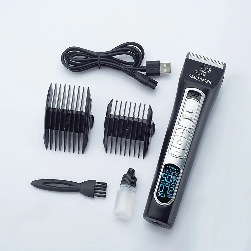 Yotmy D1-S Clippers for Dogs LCD Screen Professional Dog Haircut Grooming Trimmer Kit Powerful Machine for Animal Pet Yorkshire
Yotmy D1-S Clippers for Dogs LCD Screen Professional Dog Haircut Grooming Trimmer Kit Powerful Machine for Animal Pet Yorkshire