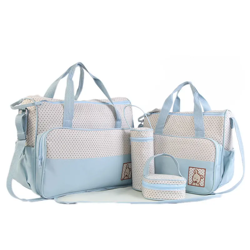 5 pcs/set Design Mummy bag Diaper Bag Baby Care Large Capacity Mom Backpack Mummy Wet Bag Waterproof YBJ005
5 pcs/set Design Mummy bag Diaper Bag Baby Care Large Capacity Mom Backpack Mummy Wet Bag Waterproof YBJ005