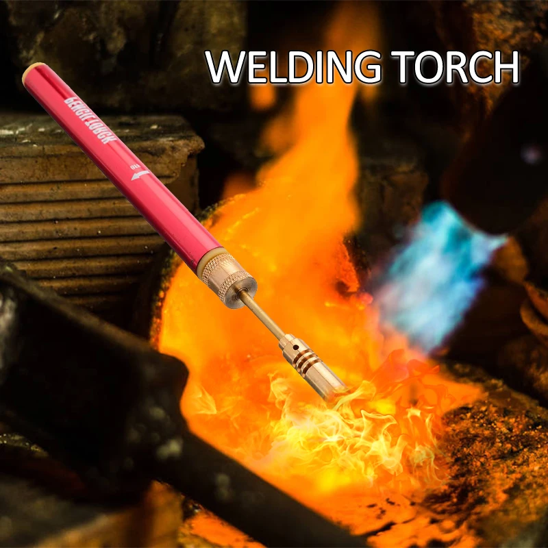 1PC Welding Torch Portable Kitchen Lighters Blow Torch Soldering Tool Mini Soldering Gun Iron Cordless Soldering Pen Burner Tool
1PC Welding Torch Portable Kitchen Lighters Blow Torch Soldering Tool Mini Soldering Gun Iron Cordless Soldering Pen Burner Tool