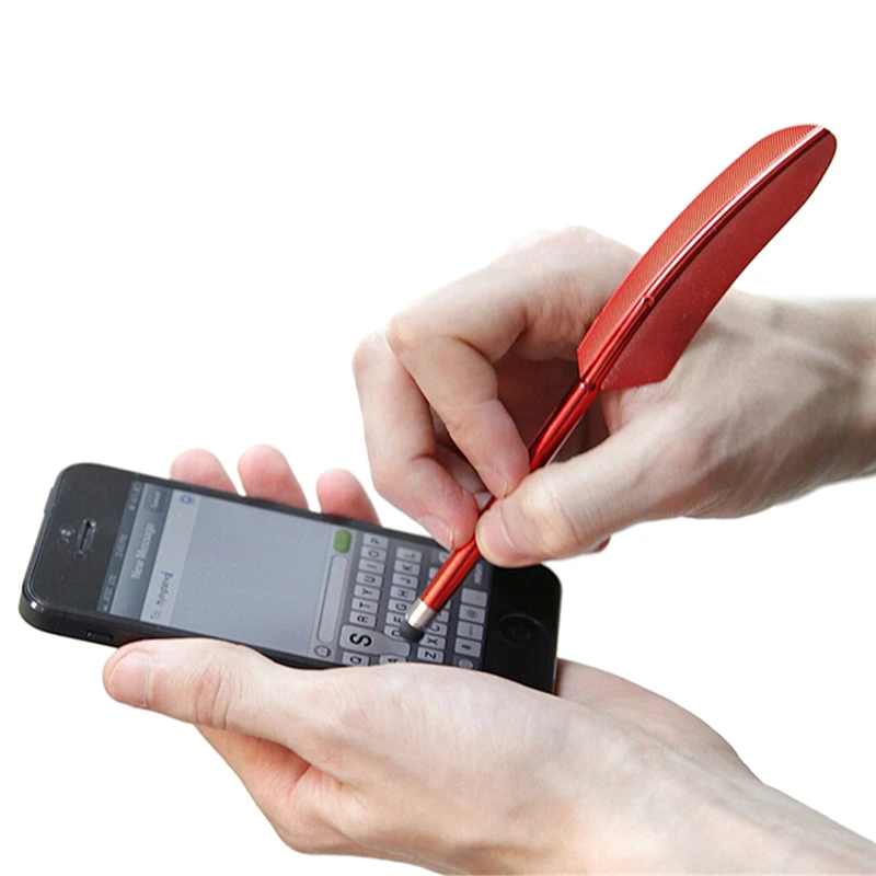 15.5cm Touch Screen Pen Feather Universal Capacitive Stylus Touch Screen Pen For IPhone 5 4S 4 Samsung S4 Tablet PC Cell Phone
15.5cm Touch Screen Pen Feather Universal Capacitive Stylus Touch Screen Pen For IPhone 5 4S 4 Samsung S4 Tablet PC Cell Phone