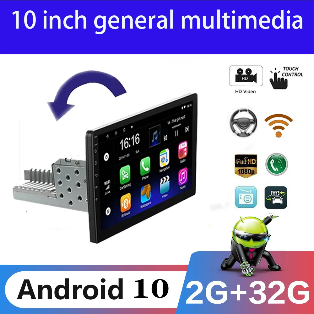 10inch 1Din Android 10 Car Radio Multimedia Player Universal Auto Stereo GPS dsp Navigation Bluetooth Audio carplay
10inch 1Din Android 10 Car Radio Multimedia Player Universal Auto Stereo GPS dsp Navigation Bluetooth Audio carplay