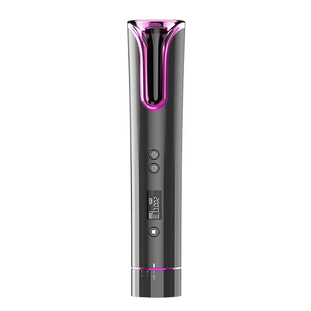 USB Charging Hand-held Dry Wet Automatic Hair Curler Curling Iron Curls Waves Four Levels Curly Rotating Curling Wave Styer
USB Charging Hand-held Dry Wet Automatic Hair Curler Curling Iron Curls Waves Four Levels Curly Rotating Curling Wave Styer