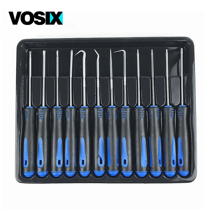Universal 12pcs O-Ring Hook Oil Seal Fuel Seal Removal Tool Set Precision Screwdriver Kit Automotive Pick Set Puller Craft Tools
Universal 12pcs O-Ring Hook Oil Seal Fuel Seal Removal Tool Set Precision Screwdriver Kit Automotive Pick Set Puller Craft Tools