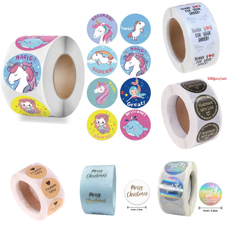 500pcs/Roll Thank You Stickers Seal Labels Gift Packaging Stickers Wedding Birthday Party Offer Stationery Sticker
500pcs/Roll Thank You Stickers Seal Labels Gift Packaging Stickers Wedding Birthday Party Offer Stationery Sticker
