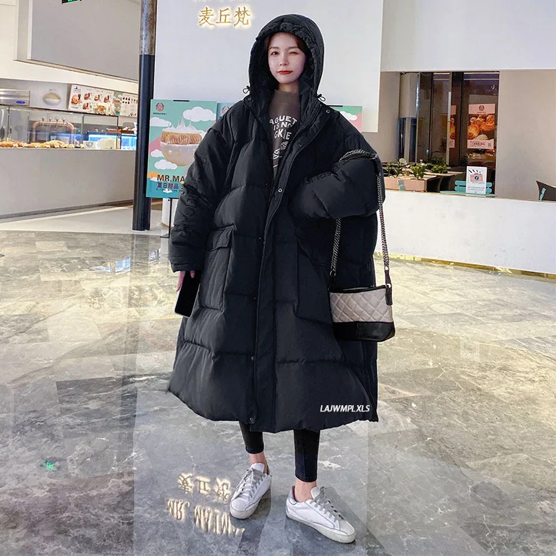 2021 Winter Jacket women New Korean Thicken Warm Long Plus Size Parkas Hooded Collar Button 4 Colors Letter Print Women Coats
2021 Winter Jacket women New Korean Thicken Warm Long Plus Size Parkas Hooded Collar Button 4 Colors Letter Print Women Coats