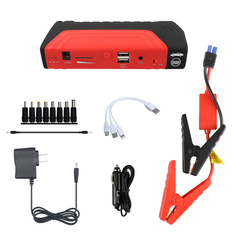 Car Jump Starter Power Bank Portable 12V 12800mAh Starting Device Portable Emergency Battery Booster Auto Car Battery Charger 
Car Jump Starter Power Bank Portable 12V 12800mAh Starting Device Portable Emergency Battery Booster Auto Car Battery Charger