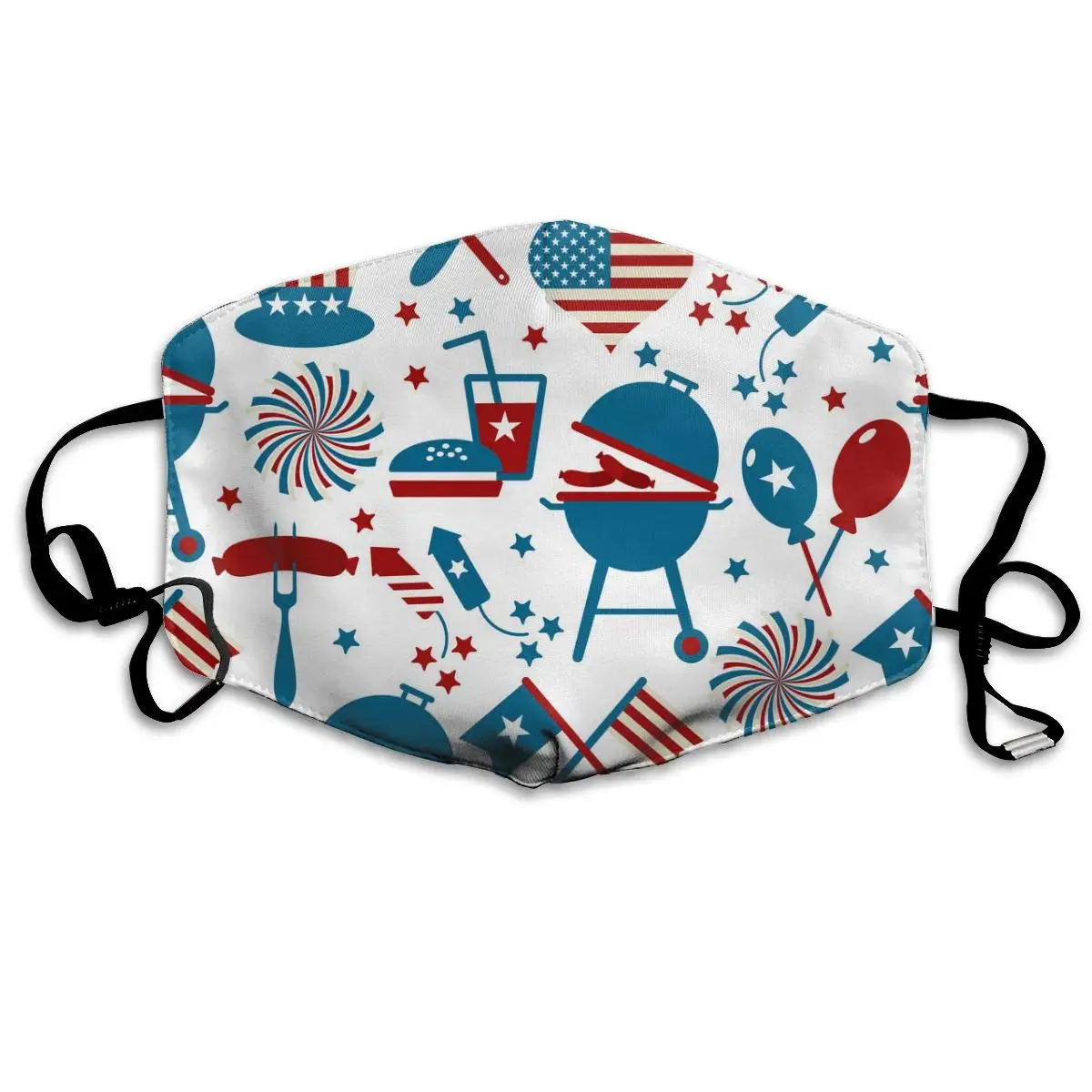 Patriots Memorial Day Flag Washable Reusable Mask, Cotton Anti Dust Half Face Mouth Mask For Kids Teens Men Women With
Patriots Memorial Day Flag Washable Reusable Mask, Cotton Anti Dust Half Face Mouth Mask For Kids Teens Men Women With