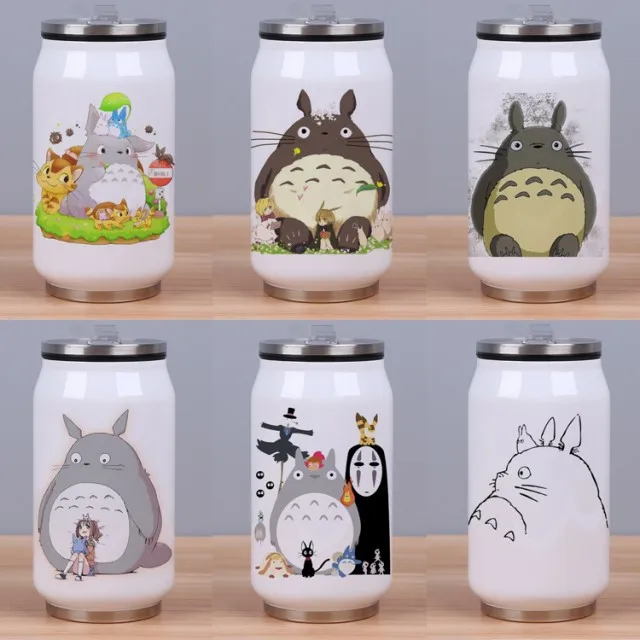 Creative Totoro Cans Water Bottle Stainless Steel Thermos with Straw Portable Unisex Students Personality Trendy Cup 300/450ml
Creative Totoro Cans Water Bottle Stainless Steel Thermos with Straw Portable Unisex Students Personality Trendy Cup 300/450ml