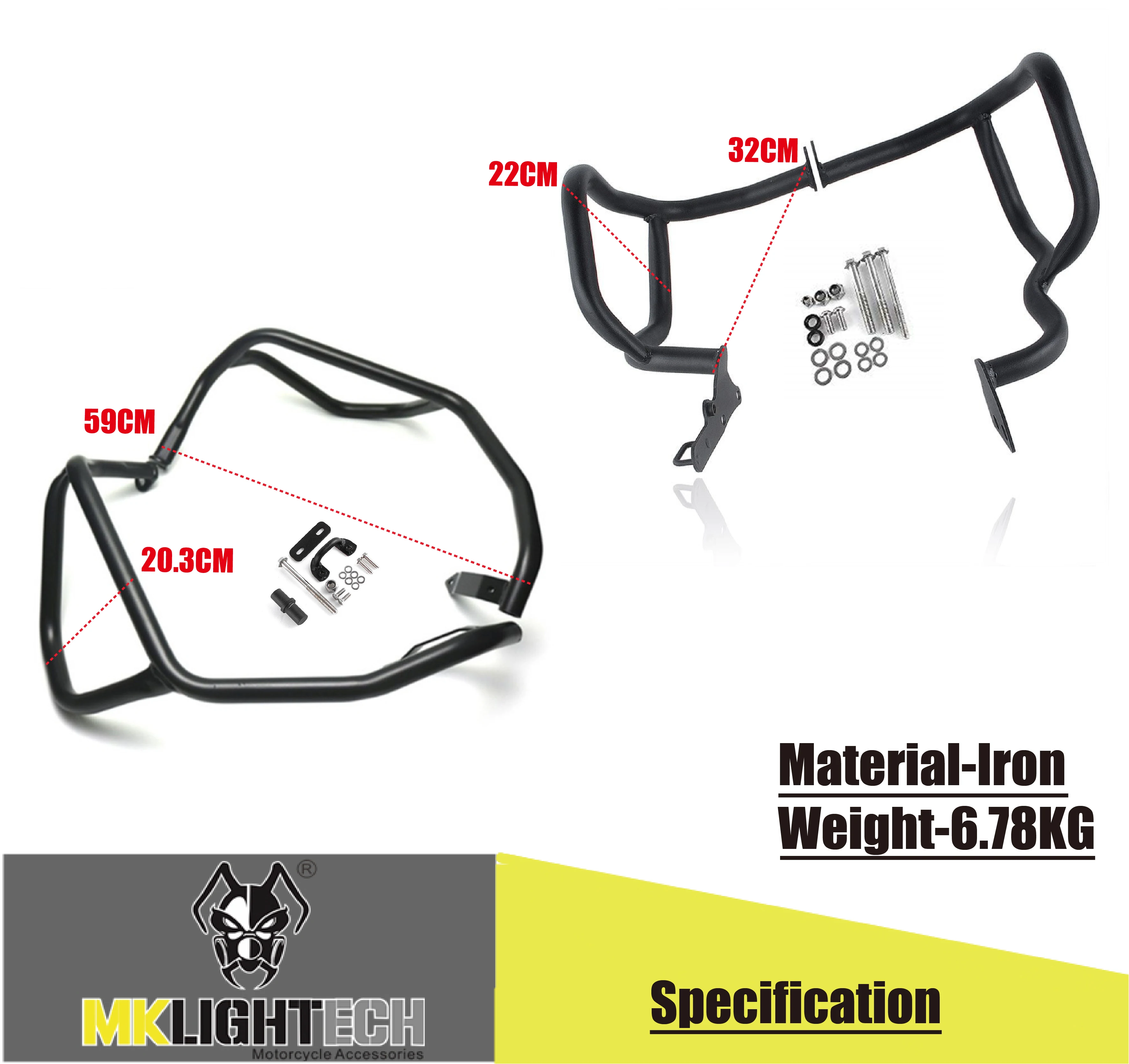 MK LIGHTE for Para HONDA CRF CRF1000L 1000L Africa twin 2016 2017 superior/Inferior barras De Acidente Do Motor Lado Guarda bump
MK LIGHTE for Para HONDA CRF CRF1000L 1000L Africa twin 2016 2017 superior/Inferior barras De Acidente Do Motor Lado Guarda bump