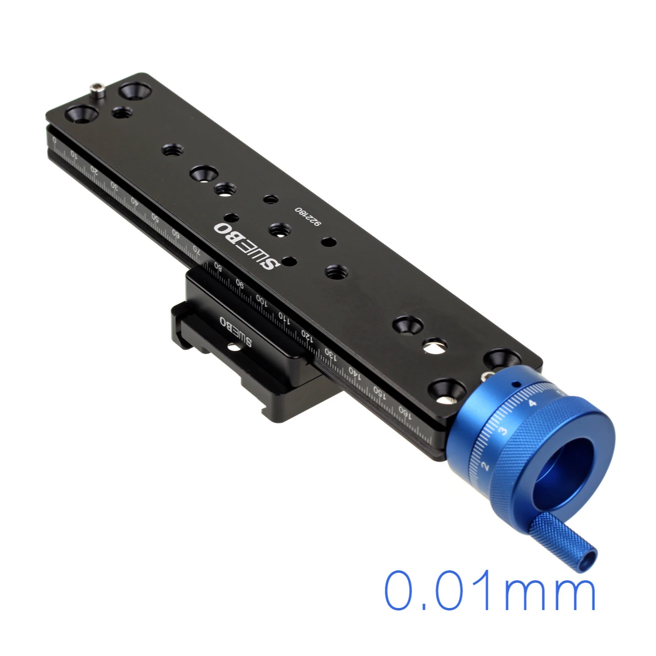 180MM Aluminum Alloy Micrometer Macro Photographic Platform Macro Focusing Rail Slider Precision Slide 0.01MM
180MM Aluminum Alloy Micrometer Macro Photographic Platform Macro Focusing Rail Slider Precision Slide 0.01MM