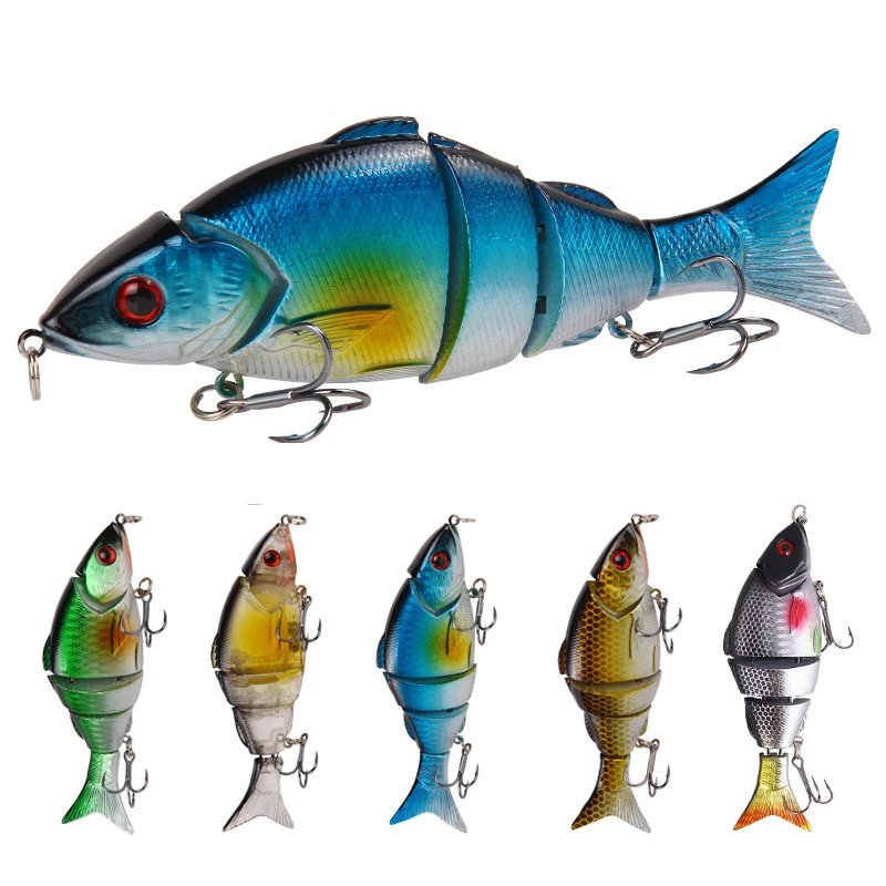 1pcs Popular Multi-section Fishing Lures 12.5cm21g Wobblers Hard Bait Artificial Crank Baits Fishing Tackle With Hooks
1pcs Popular Multi-section Fishing Lures 12.5cm21g Wobblers Hard Bait Artificial Crank Baits Fishing Tackle With Hooks