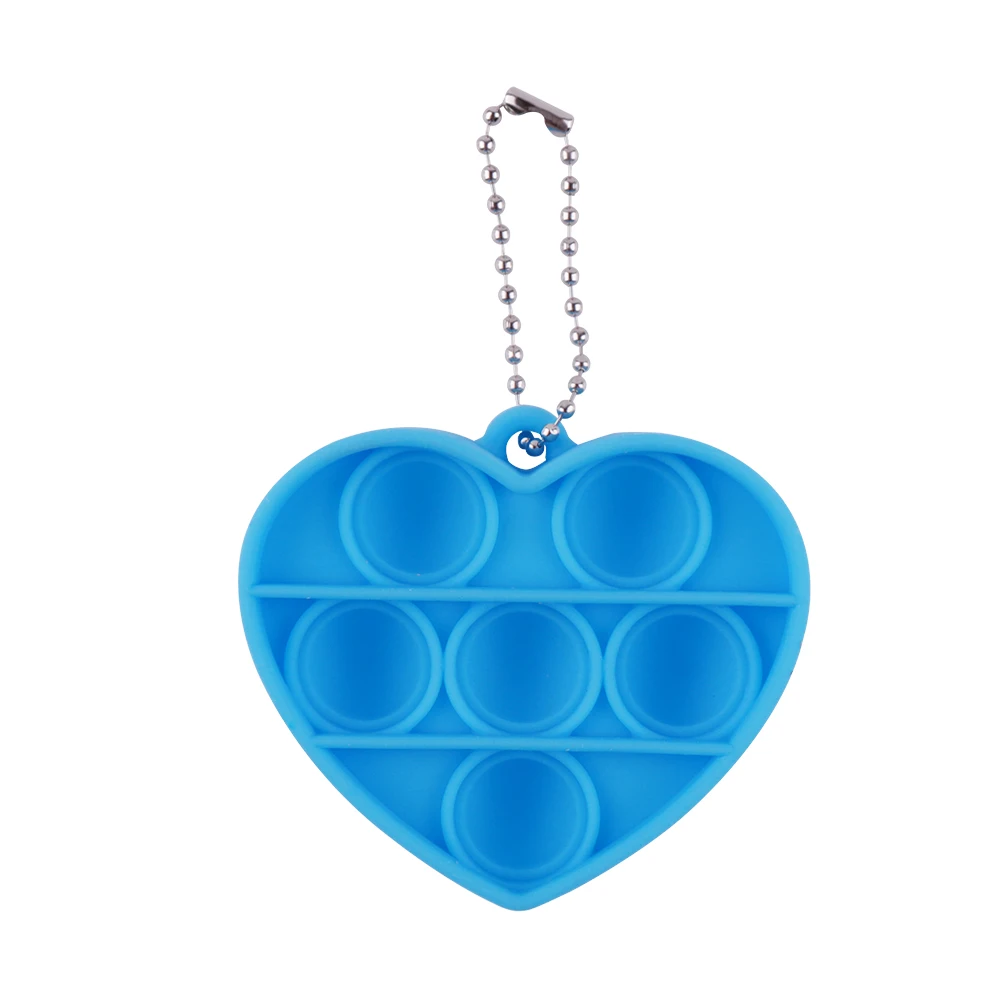 Push Bubble Sensory Stress Reliever Toy Fidget Pendant Children Adult Dimple Squeeze Decompression Decorative Keychain Heart
Push Bubble Sensory Stress Reliever Toy Fidget Pendant Children Adult Dimple Squeeze Decompression Decorative Keychain Heart