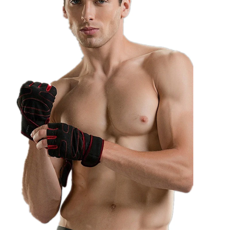 Sports Wrist Support Weight Lifting Gloves Breathable Anti-skid Fitness Training Gymnastics Grips Gym Hand Palm Protector
Sports Wrist Support Weight Lifting Gloves Breathable Anti-skid Fitness Training Gymnastics Grips Gym Hand Palm Protector