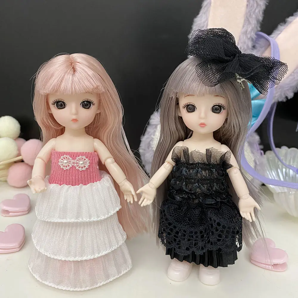 Кукла шарнирная подвижная, 16 см, 2 шт.
Кукла шарнирная подвижная, 16 см, 2 шт.