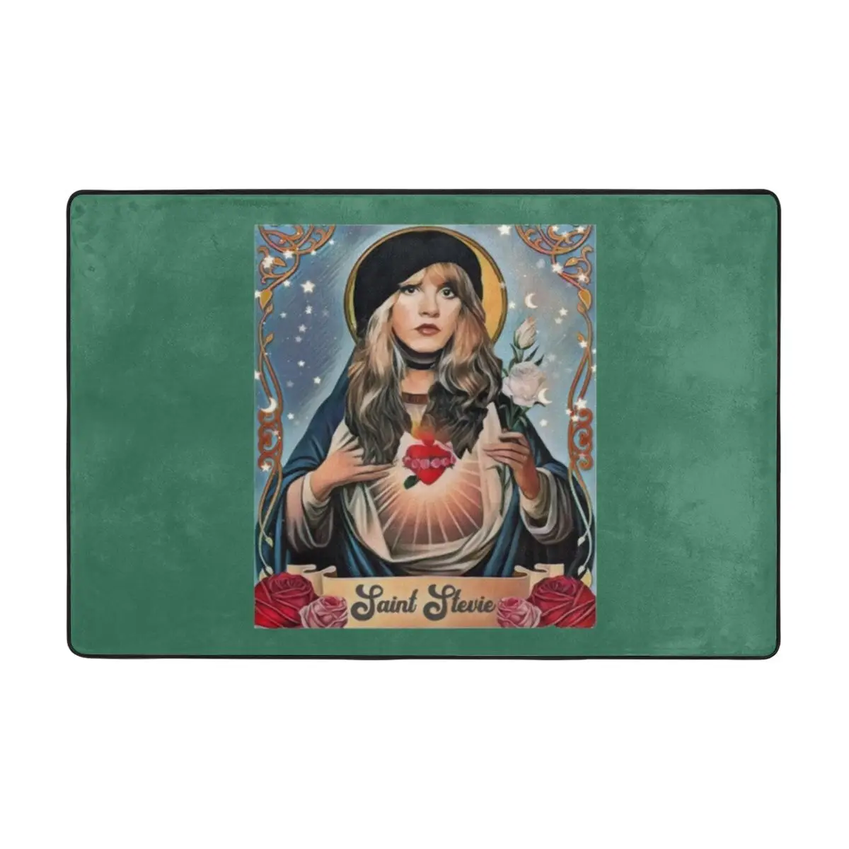 Saint Stevie Doormat Carpet Mat Rug Polyester Anti-slip Floor Decor Bath Bathroom Kitchen Balcony 60x90
Saint Stevie Doormat Carpet Mat Rug Polyester Anti-slip Floor Decor Bath Bathroom Kitchen Balcony 60x90