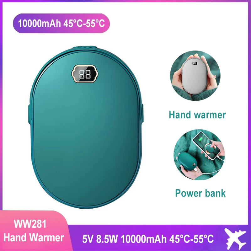 2 в 1, двухсторонний обогреватель для рук, 10000 мАч
2 в 1, двухсторонний обогреватель для рук, 10000 мАч