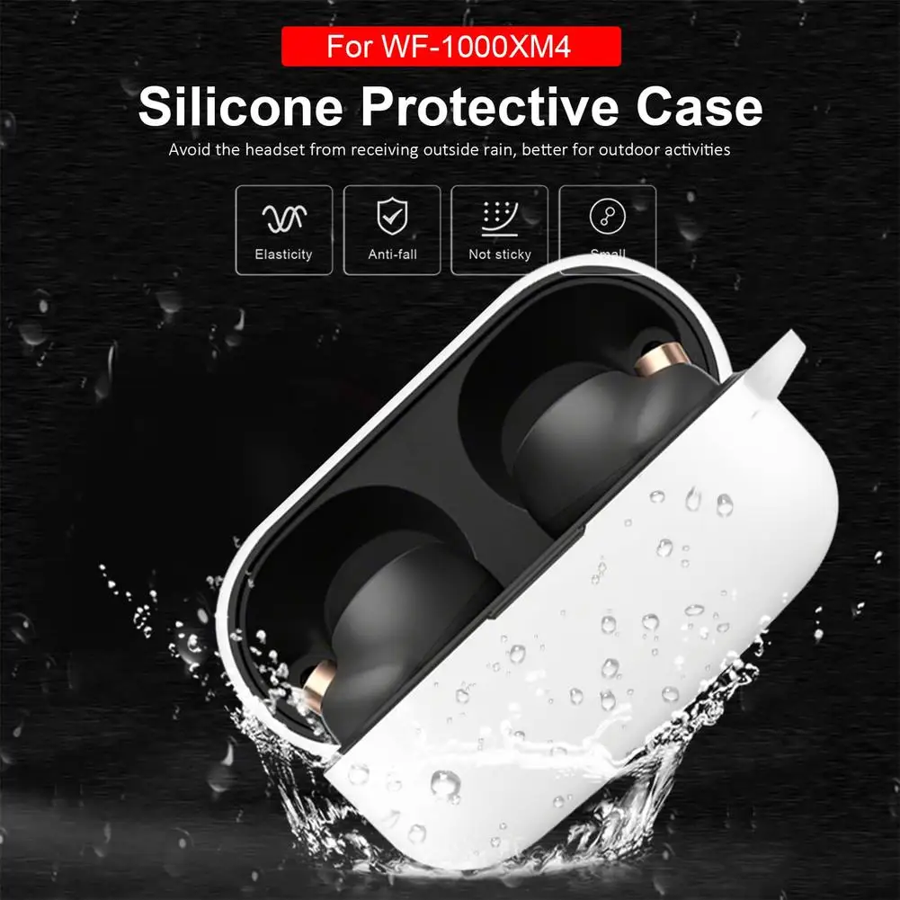 For SONY WF 1000 XM4 Silicone Shell Silicone Protective Case For SONY WF-1000XM4 Earphone Accessories Charging Box Cover
For SONY WF 1000 XM4 Silicone Shell Silicone Protective Case For SONY WF-1000XM4 Earphone Accessories Charging Box Cover