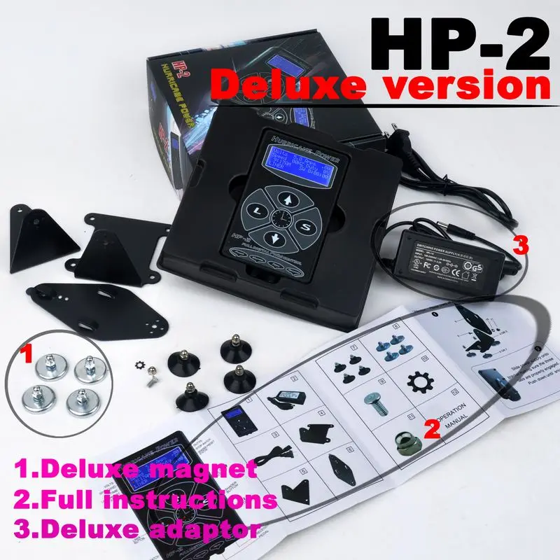 2018 hot selling Tattoo Power Supply Upgrade Tattoo Machine HP-2 Intelligent Digital LCD Makeup Dual Power Tattoo Supplies Set
2018 hot selling Tattoo Power Supply Upgrade Tattoo Machine HP-2 Intelligent Digital LCD Makeup Dual Power Tattoo Supplies Set
