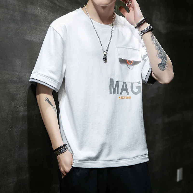 T-shirt Men Summer Short Sleeved Cotton Ins Compassionate Round Neck Clothes Tide Brand Trend Student Wild Half Sleeved Tshirt
T-shirt Men Summer Short Sleeved Cotton Ins Compassionate Round Neck Clothes Tide Brand Trend Student Wild Half Sleeved Tshirt