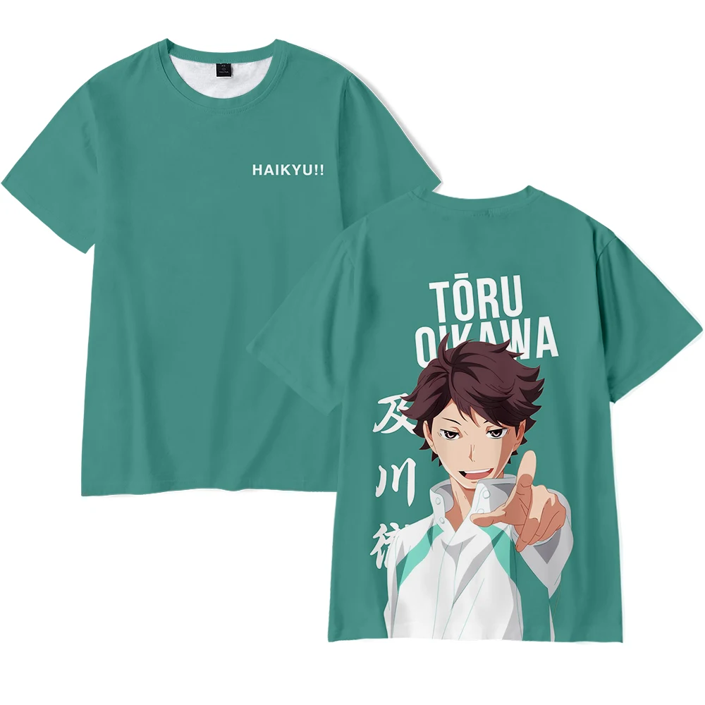 Сезон Haikyu! Футболка для взрослых и детей с коротким рукавом | Мужская одежда