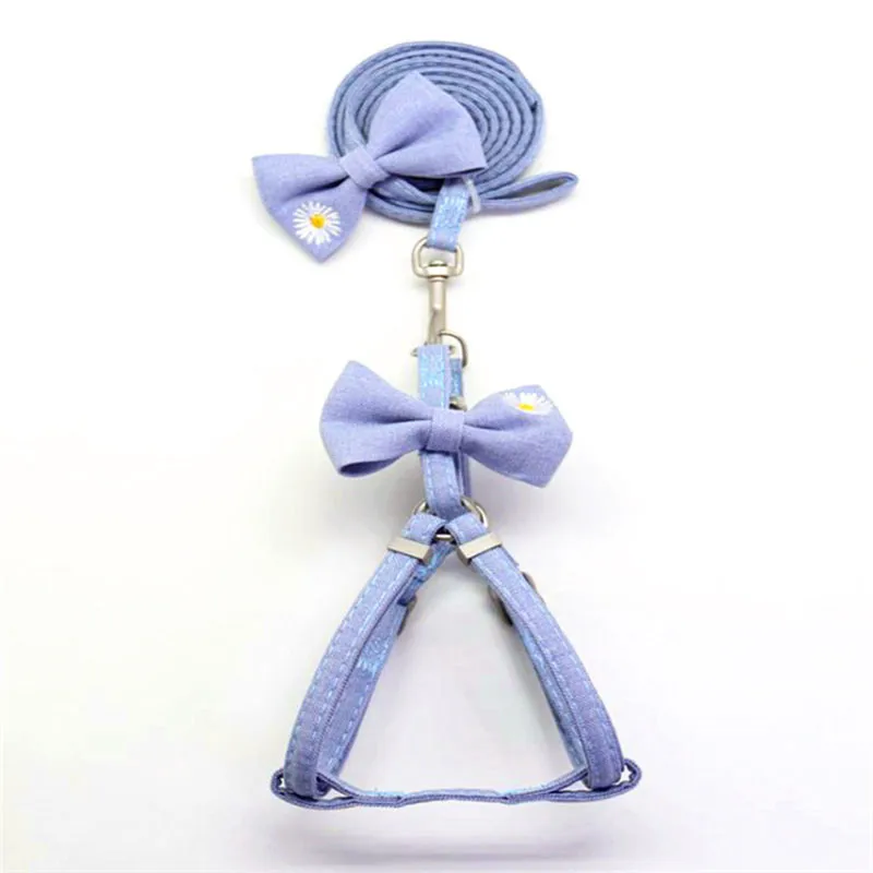 Small Medium Dogs Pet Products Bow Lovely Dog Harness Explosion Proof Adjustable Dog Leash
Small Medium Dogs Pet Products Bow Lovely Dog Harness Explosion Proof Adjustable Dog Leash