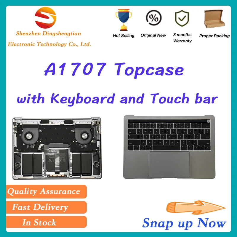 Оригинальный чехол Topcase US для MacBook Pro 15 дюймов A1707 с клавиатурой 2016 2017|Клавиатуры