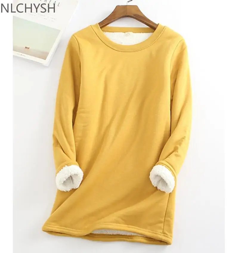 Autumn Winter Knitted Sweater Women Pullover O Neck Long Sleeve Femmle Loose Plus Size Warm Sweater Female Long Add Plush Tops
Autumn Winter Knitted Sweater Women Pullover O Neck Long Sleeve Femmle Loose Plus Size Warm Sweater Female Long Add Plush Tops