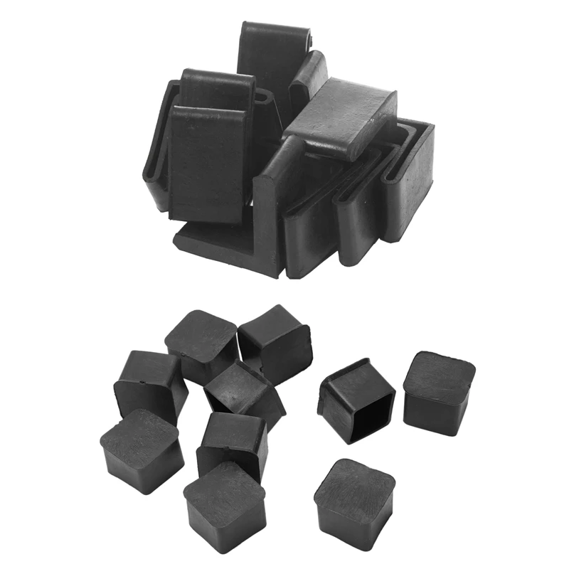 20Pcs Furniture Angle Rubber Foot Covers -10pcs L Shaped 50mm x 50mm & 10pcs Square 25x25mm
20Pcs Furniture Angle Rubber Foot Covers -10pcs L Shaped 50mm x 50mm & 10pcs Square 25x25mm