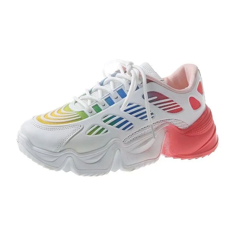 New Breathable Comfort Women's Sneakers Lace Up Flats Platform Ladies Non-slip Outdoor Casual Vulcanized Shoes
New Breathable Comfort Women's Sneakers Lace Up Flats Platform Ladies Non-slip Outdoor Casual Vulcanized Shoes