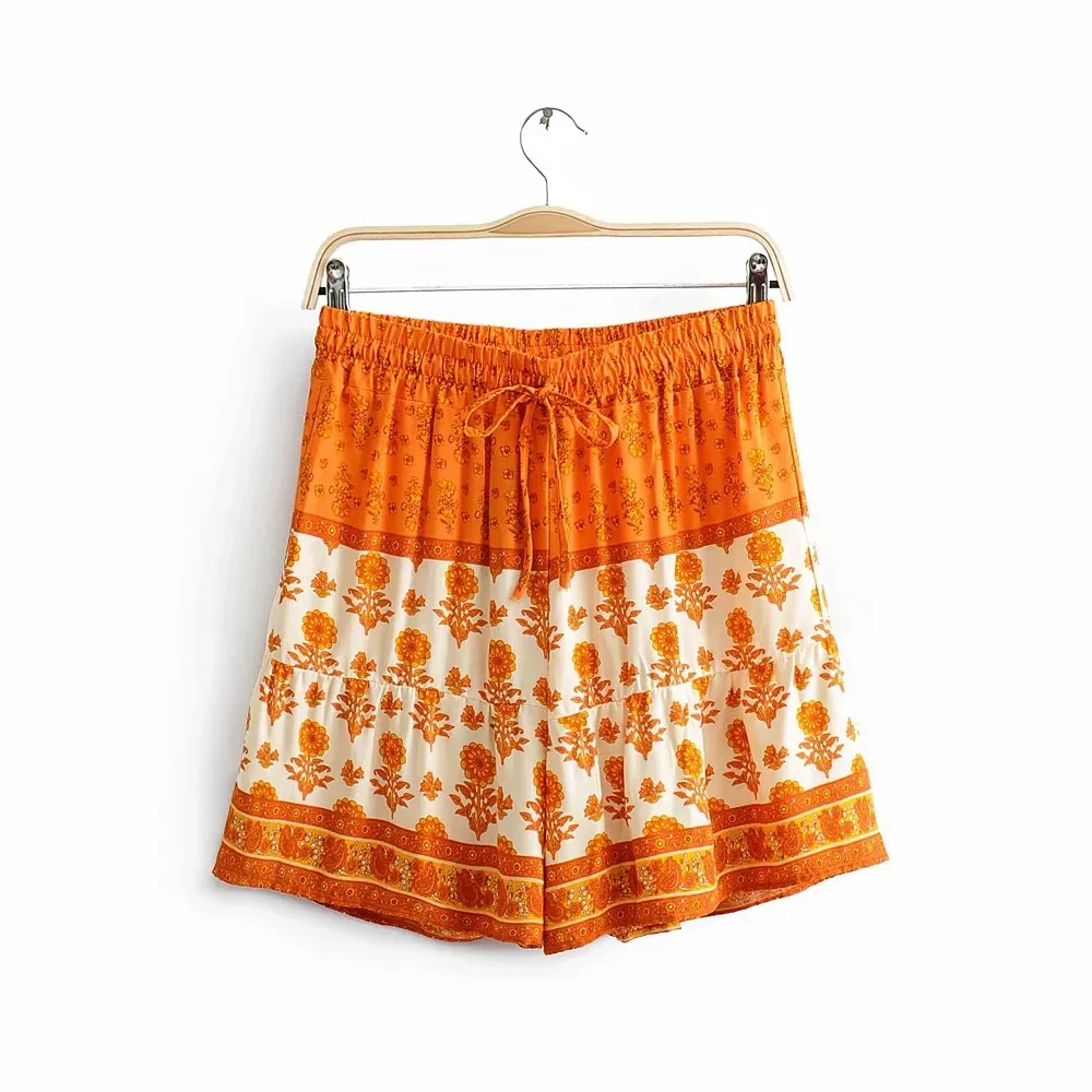 Women's skirt summer new Bohemian Print Elastic Waist A-line skirt beach high elastic comfortable casual skirt
Women's skirt summer new Bohemian Print Elastic Waist A-line skirt beach high elastic comfortable casual skirt