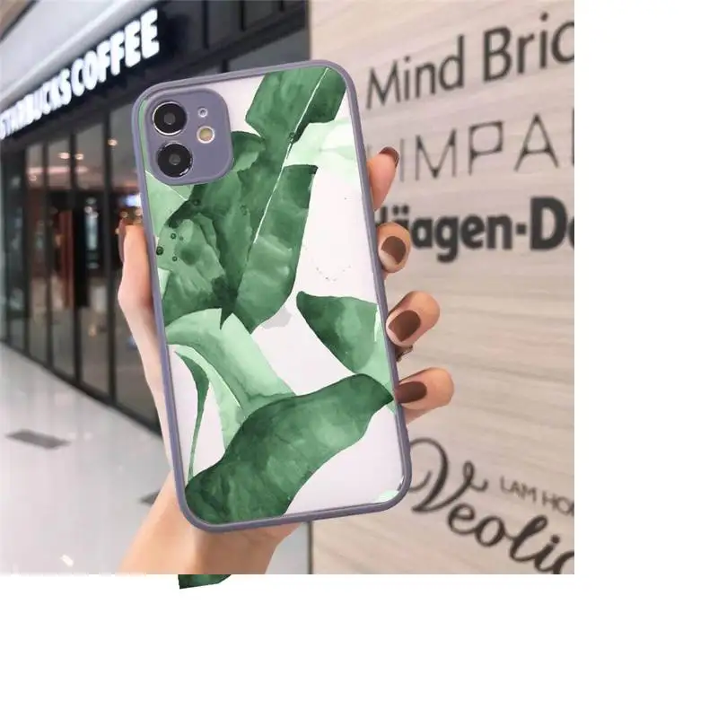 green leaf Phone Case Matte For iPhone 12 Mini 11 Pro XR XS Max 7 8 Plus X Hard PC Back Cover
green leaf Phone Case Matte For iPhone 12 Mini 11 Pro XR XS Max 7 8 Plus X Hard PC Back Cover