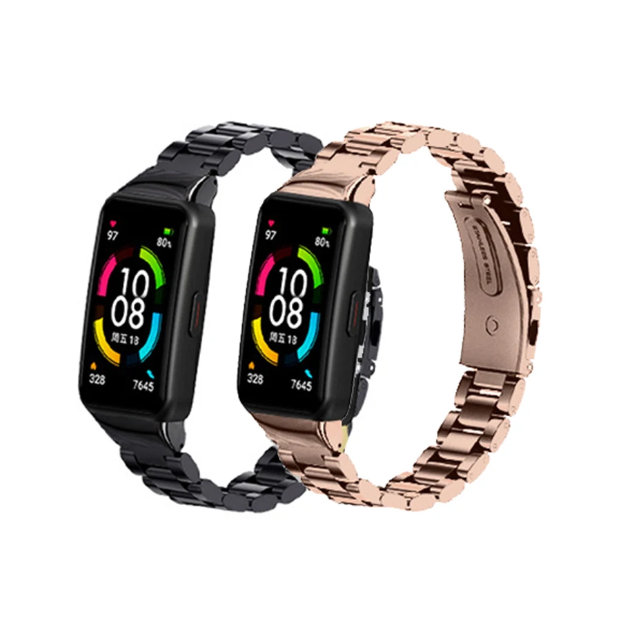 Металлический Ремешок Для Huawei Band 6, сменный Браслет из нержавеющей стали для смарт-часов Honor Band 6, аксессуары для наручных часов
Металлический Ремешок Для Huawei Band 6, сменный Браслет из нержавеющей стали для смарт-часов Honor Band 6, аксессуары для наручных часов