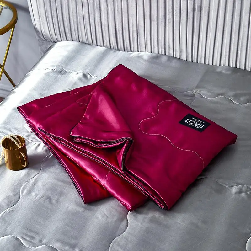 luxury Summer Washable Ice soft Silk Comforter 2020 New satin silk Blanket Quilt Duvet Air Conditioning Comforter Quilt Blanket
luxury Summer Washable Ice soft Silk Comforter 2020 New satin silk Blanket Quilt Duvet Air Conditioning Comforter Quilt Blanket