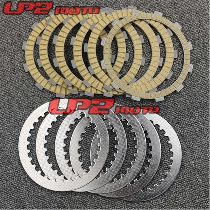 Clutch Friction Plate Discs for Honda CB400 VTEC NC39 NC42 99 00 01 02 03 04 05 06 07 08 09 10 11 12 13 14 15 16 17 18 1999-2018
Clutch Friction Plate Discs for Honda CB400 VTEC NC39 NC42 99 00 01 02 03 04 05 06 07 08 09 10 11 12 13 14 15 16 17 18 1999-2018